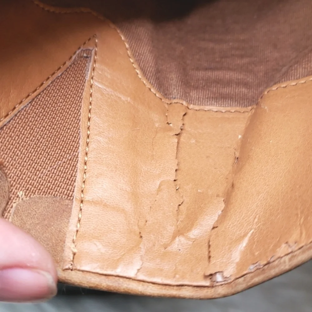 GB Distressed Leather Tall Riding boots